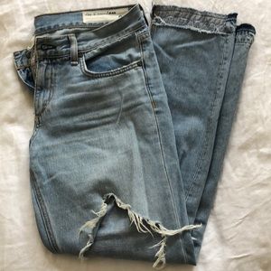 Rag & Bone Boyfriend Cropped Jeans